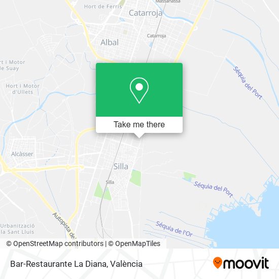 Bar-Restaurante La Diana map
