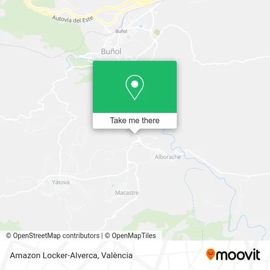 Amazon Locker-Alverca map