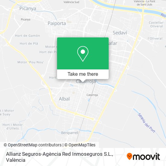 Allianz Seguros-Agència Red Inmoseguros S.L. map