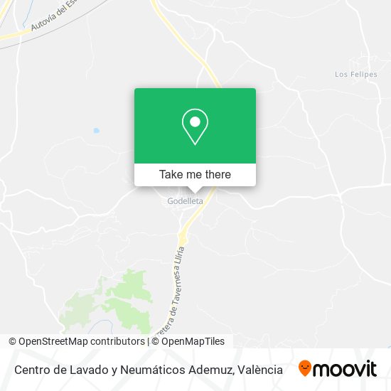 Centro de Lavado y Neumáticos Ademuz map