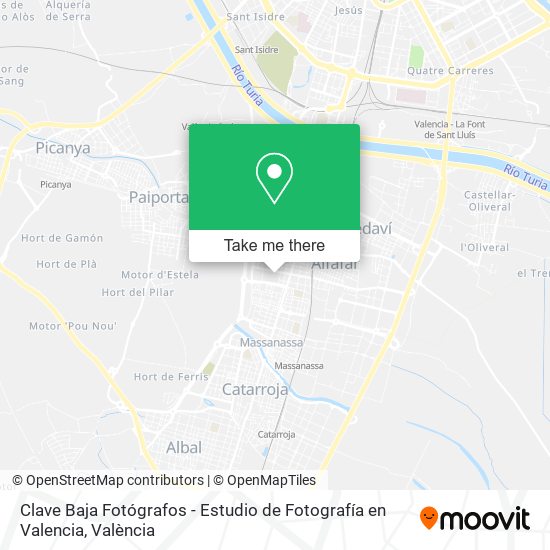 Clave Baja Fotógrafos - Estudio de Fotografía en Valencia map