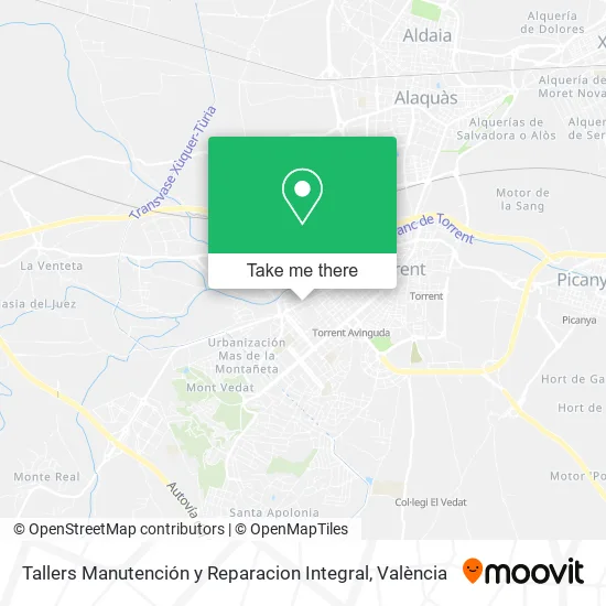 Tallers Manutención y Reparacion Integral map
