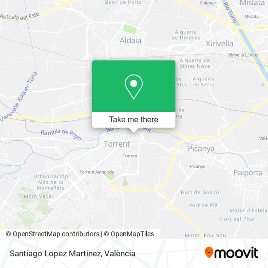 Santiago Lopez Martínez map