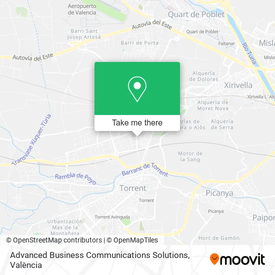 mapa Advanced Business Communications Solutions
