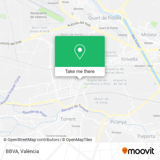 BBVA map