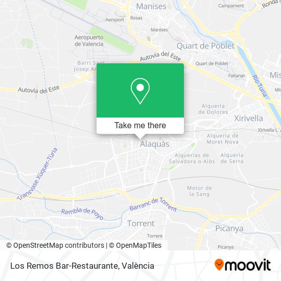 Los Remos Bar-Restaurante map