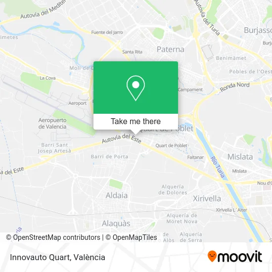 Innovauto Quart map
