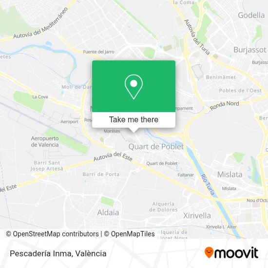 Pescadería Inma map