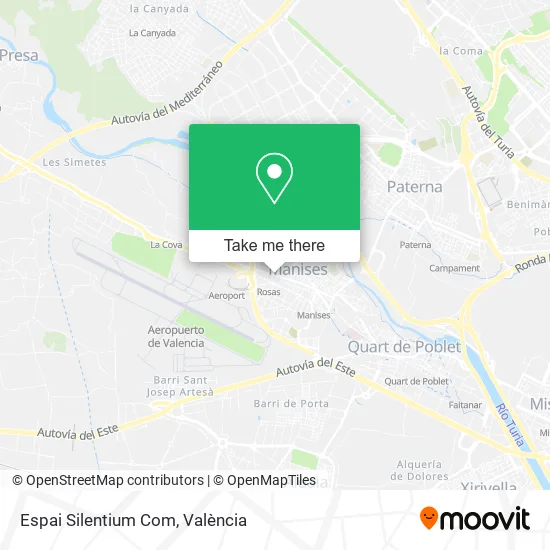 Espai Silentium Com map