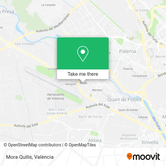 Mora Quilis map