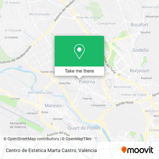 Centro de Estética Marta Castro map