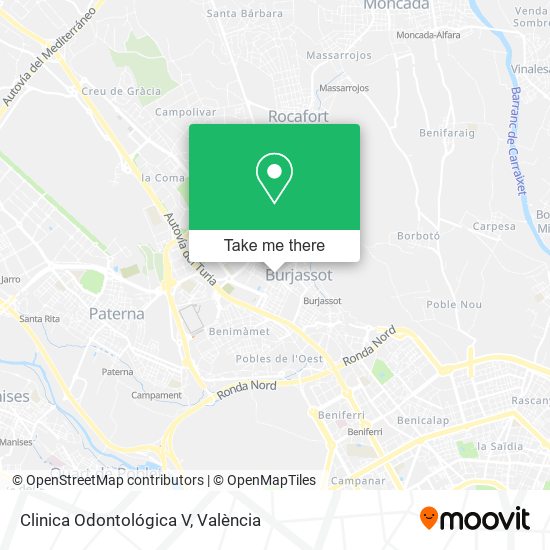Clinica Odontológica V map
