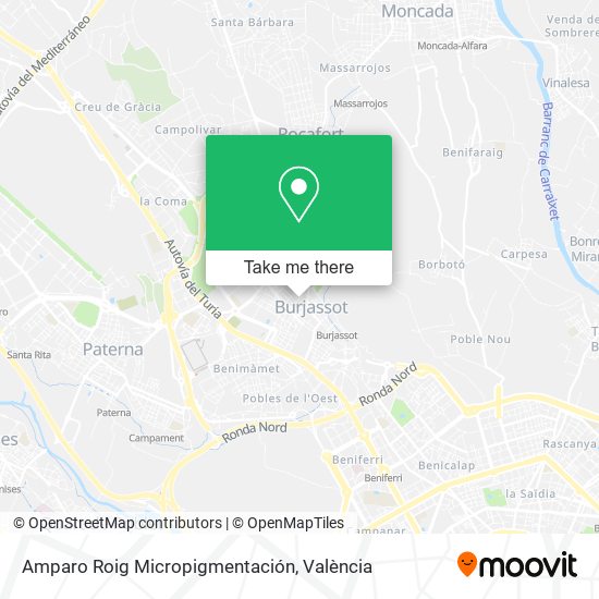Amparo Roig Micropigmentación map