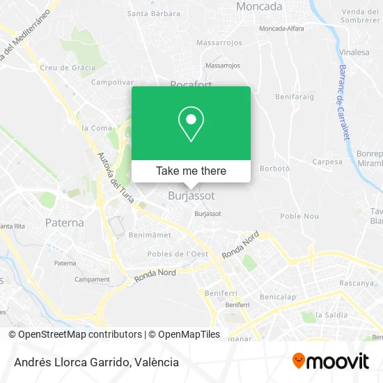 Andrés Llorca Garrido map