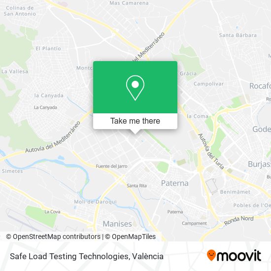 Safe Load Testing Technologies map
