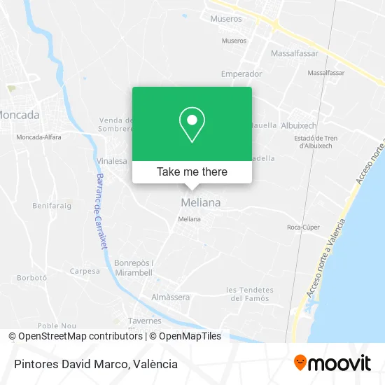 Pintores David Marco map