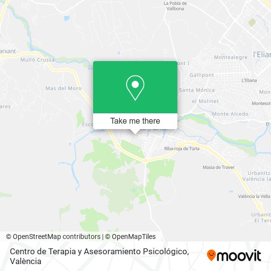 Centro de Terapia y Asesoramiento Psicológico map