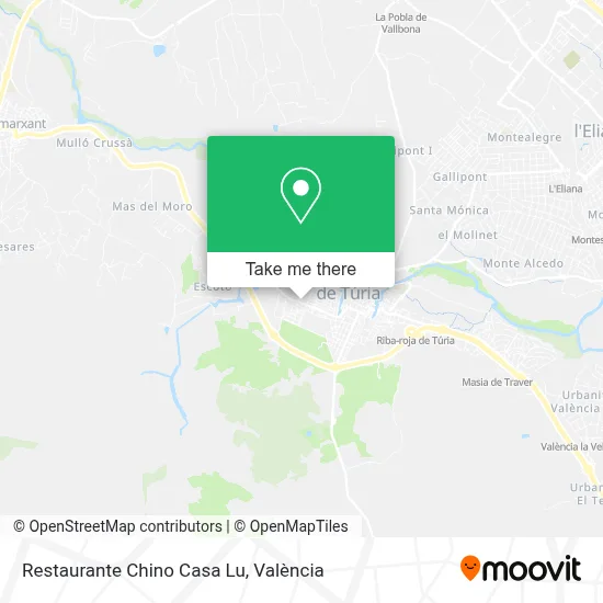 Restaurante Chino Casa Lu map