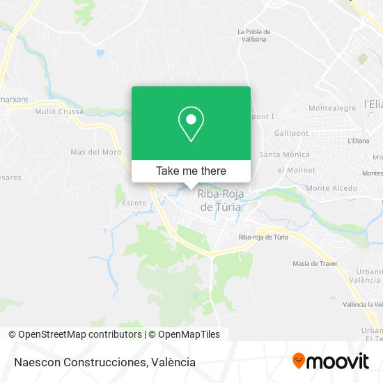 Naescon Construcciones map