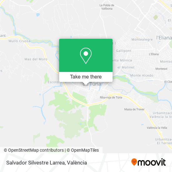 mapa Salvador Silvestre Larrea