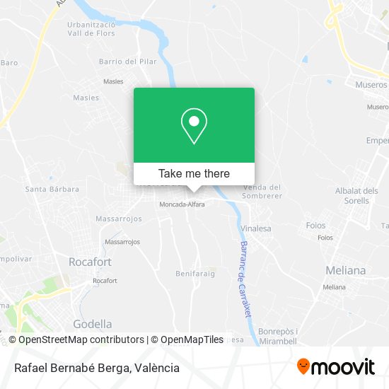 Rafael Bernabé Berga map