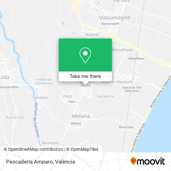 Pescadería Amparo map