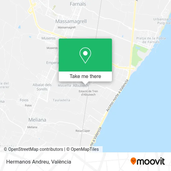 Hermanos Andreu map