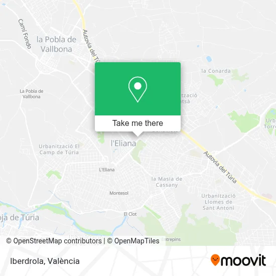 Iberdrola map