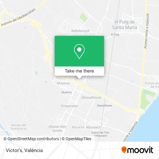 Victor's map