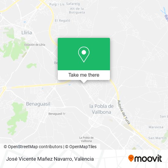 mapa José Vicente Mañez Navarro