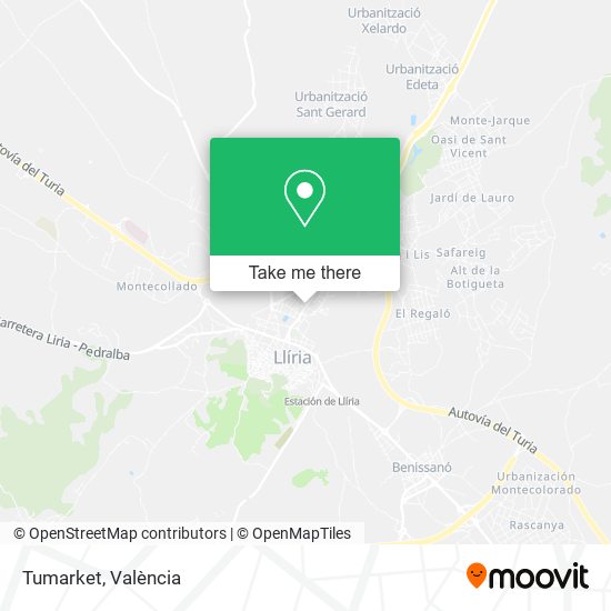 Tumarket map