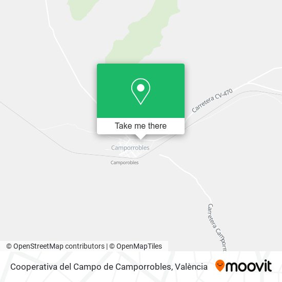 Cooperativa del Campo de Camporrobles map