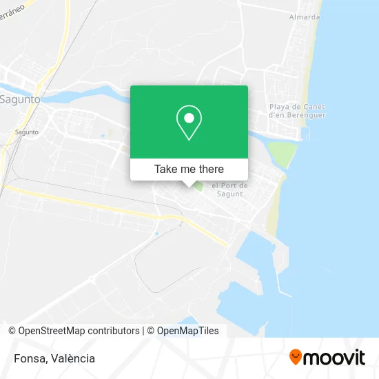 Fonsa map