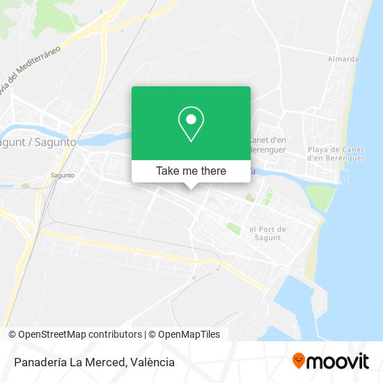 Panadería La Merced map