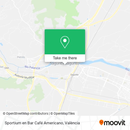 Sportium en Bar Café Americano map