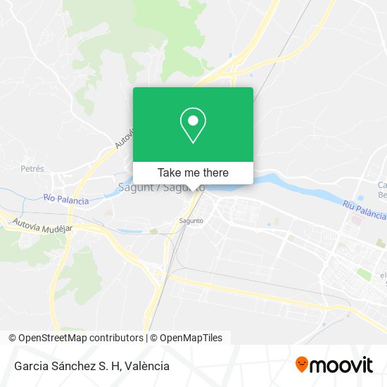 Garcia Sánchez S. H map