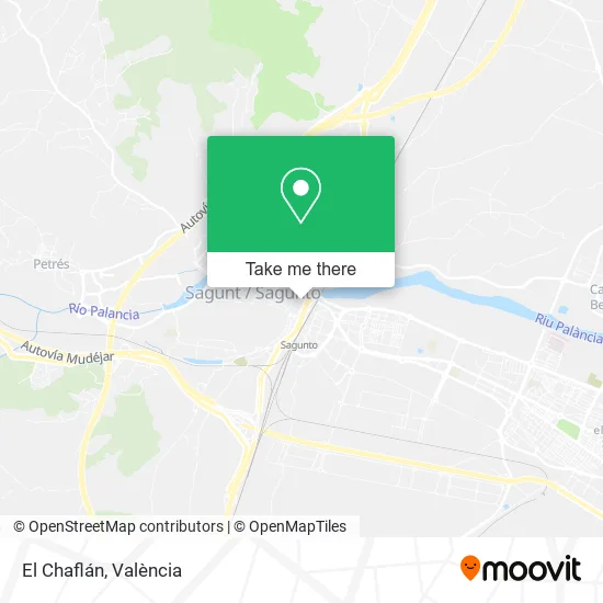 mapa El Chaflán