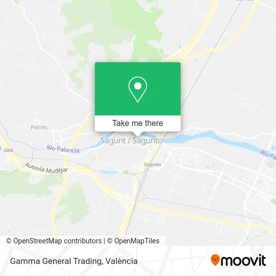 Gamma General Trading map