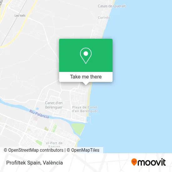 Profiltek Spain map