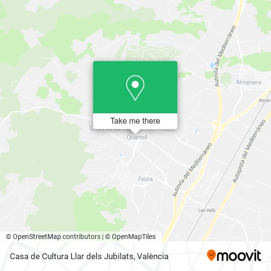 Casa de Cultura Llar dels Jubilats map