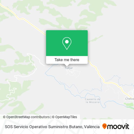 SOS Servicio Operativo Suministro Butano map