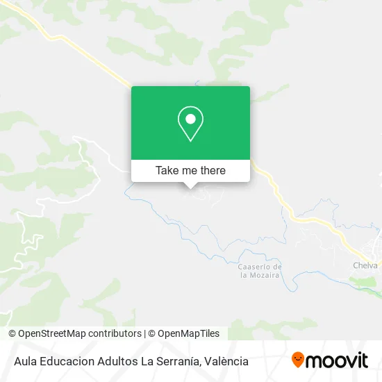 Aula Educacion Adultos La Serranía map