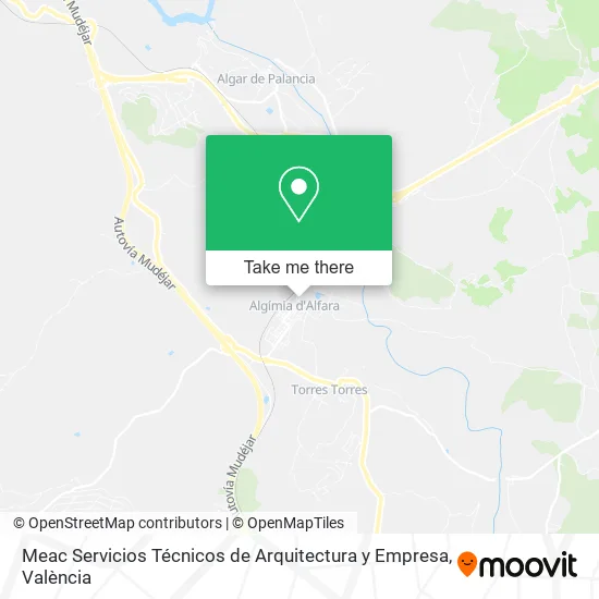 Meac Servicios Técnicos de Arquitectura y Empresa map