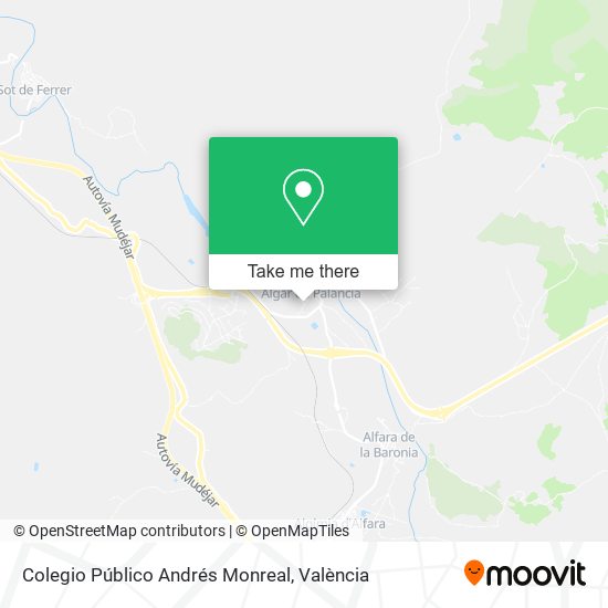 Colegio Público Andrés Monreal map