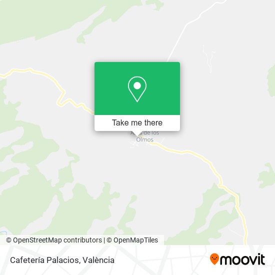 Cafetería Palacios map