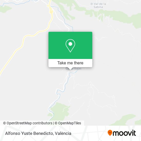 Alfonso Yuste Benedicto map