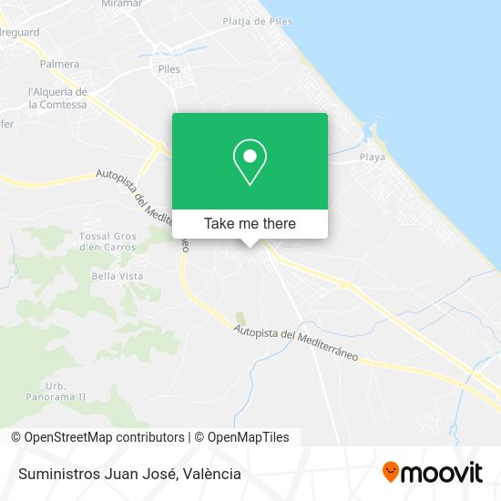 Suministros Juan José map