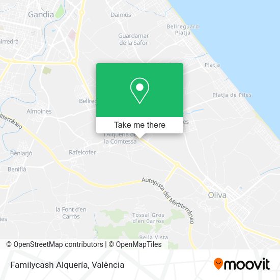 Familycash Alquería map
