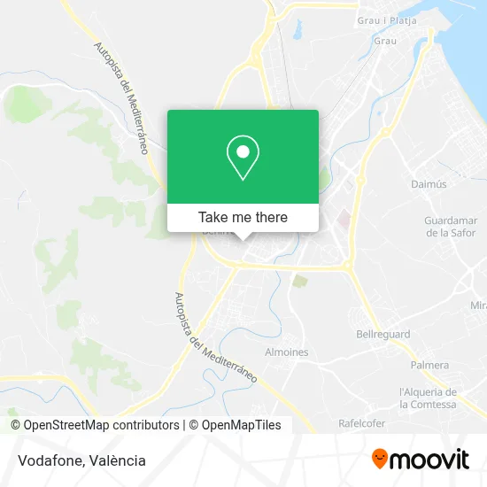 Vodafone map