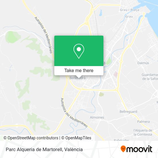 Parc Alqueria de Martorell map